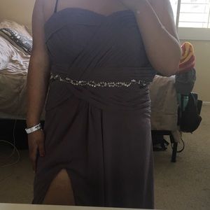 Vintage strapless dress